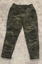 Image of NWT Under Armour Unstoppable Green Camo Cargo Pants Men's Size Large