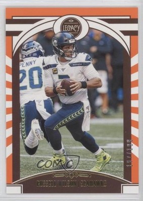 2020 Panini Legacy Orange 187/199 Russell Wilson #89 0ns7