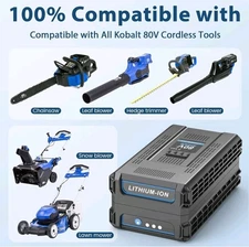 KBT8060 80V Lithium Battery Replacement for Kobalt Power Tools 3500mAh 3.5 Ah