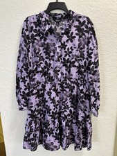 Vera Wang Simply Vera Lavender Purple Floral Dress Size Large