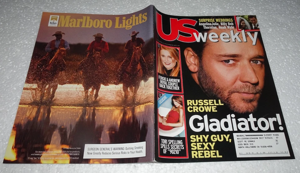 US Weekly Magazine May 22 2000 Russell Crowe Front Cover - Image 4 of 4