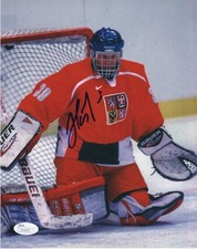 Team Czech Domink Hasek Signed Autographed 8x10 Photo JSA COA