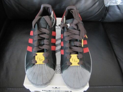 Adidas D.S 2004 35th Anniversary Superstar Ian Brown U.K Size 9 / 9.5 U.S.A New. - Picture 1 of 9