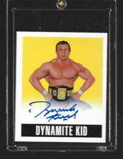88  Dynamite Kid  #29 of 50   Signed Wrestling Card w/COA