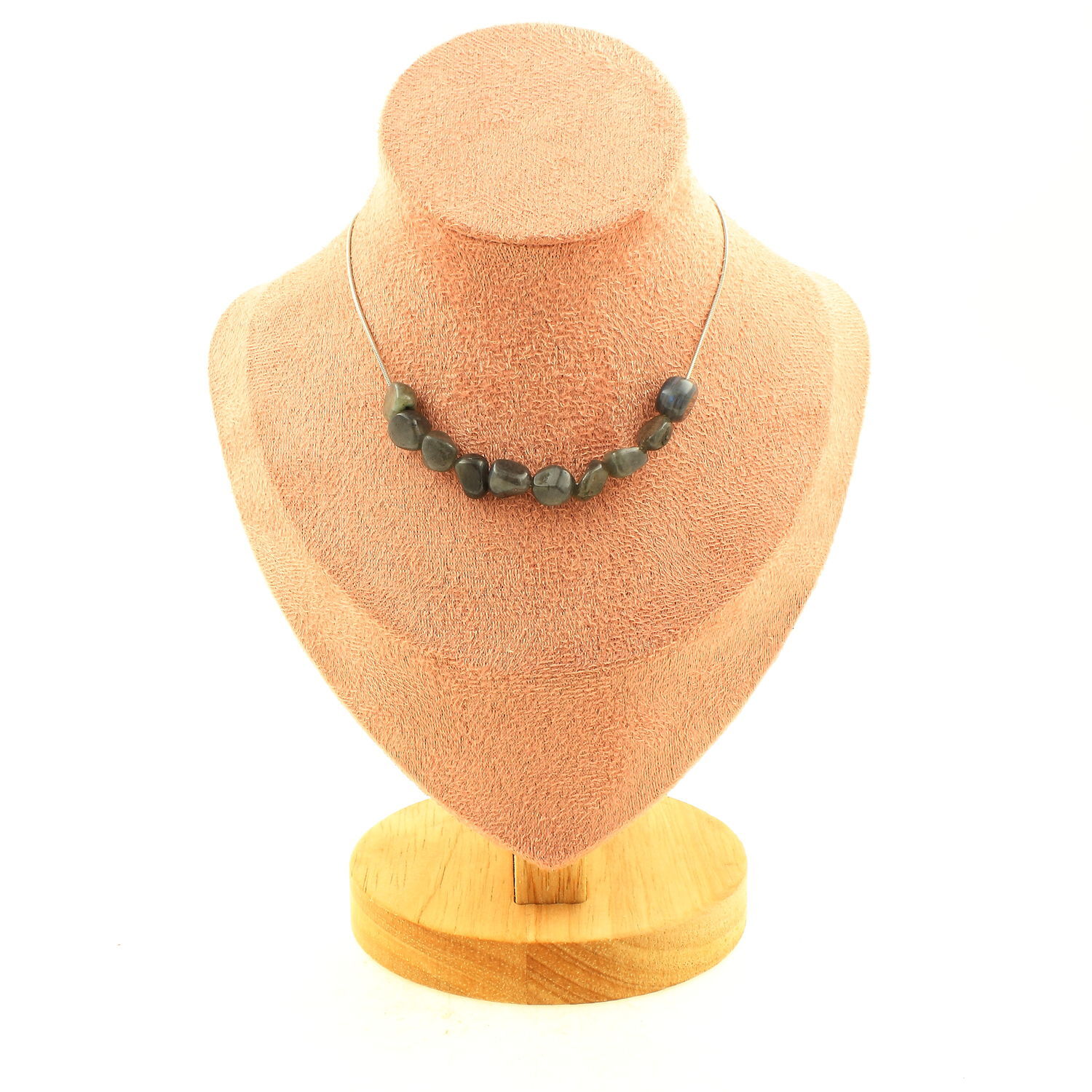 Collier Labradorite de Finlande Chai pour harmoniser vos énergies quotidiennes