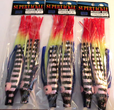 6 PURPLE JAWS #773 BLOODY HELL - 5½"/7½" BIG GAME GLOWING - TROLLING & JIGGING