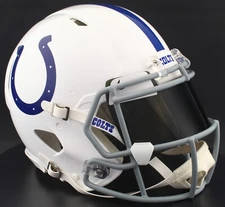 INDIANAPOLIS COLTS NFL Riddell Speed Full Size REPLICA Football Helmet