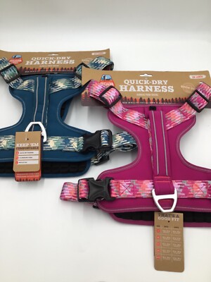 Arcadia Trail Quick-Dry Reflective Padded Dog Harness Sz XXL