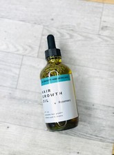 4 oz Dropper Rosemary Organic Hair Growth Oil