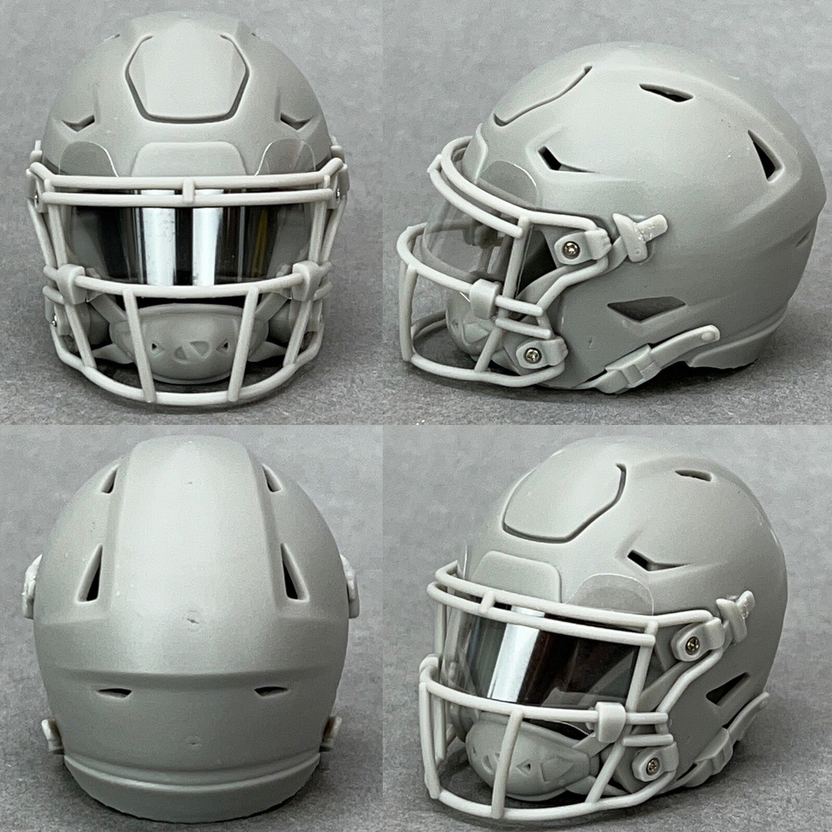 riddell speedflex helmet 3d model Fully Loaded Raw 3D Printed Riddell Speedflex DIY Football Pocket Pro Helmet  Kit