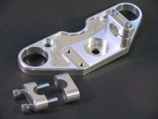 ABM Superbike Aufsatzgabelbrücke SUZUKI GSX 600 F (GN72B) | 87-97 | silber