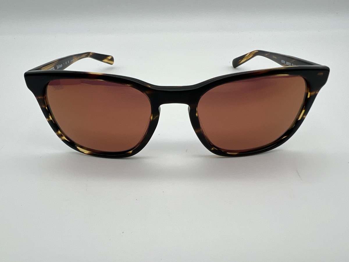 Costa Del Mar Polarized Tortoise Shell Sunglasses with Brown Lenses Costa Del Mar Luna Nueva Plastic Lens Polarized Sunglasses  main image 3