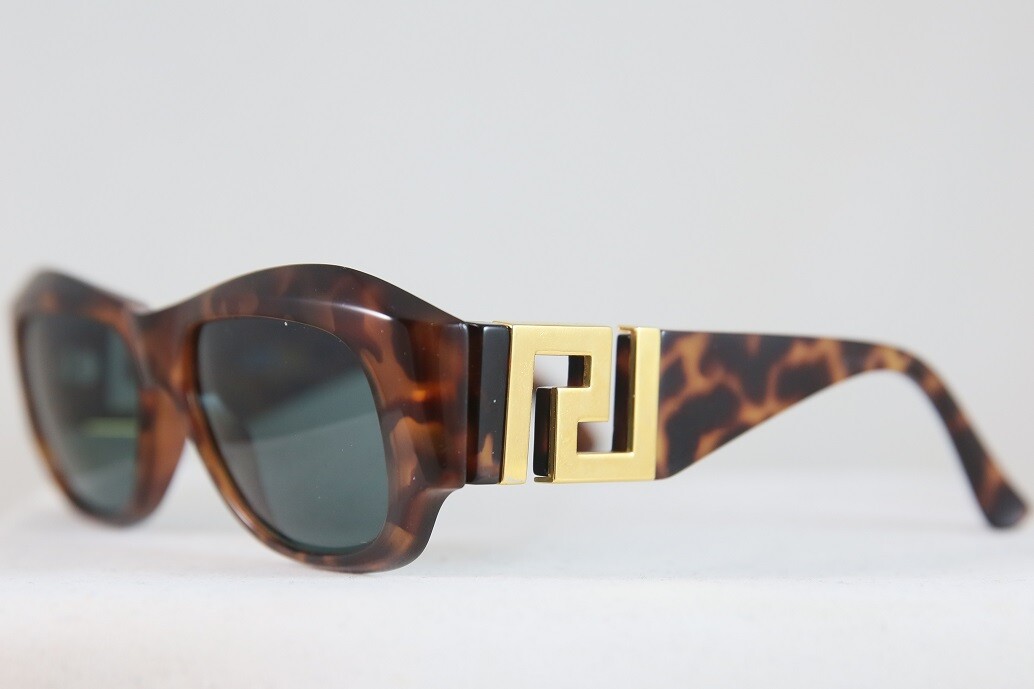 VINTAGE USED GIANNI VERSACE T75 COL869 SUNGLASSES MADE IN ITALY | eBay