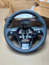 Genuine Oem 2020-24 Lincoln Aviator Leather Steering Wheel W Active Slate Gray