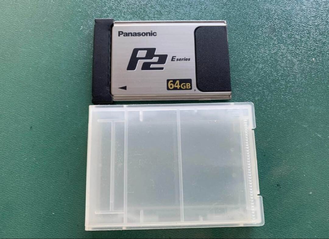 パナソニック　P2カード AJ-P2E064XG 64GB Panasonic AJ-P2E064XG 64GB P2 E-Series Memory Card From