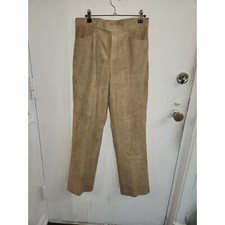 Lauren by Ralph Lauren caramel suede pants 6