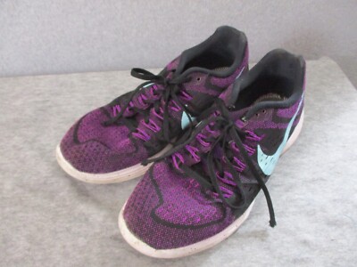 Nike LUNARTEMPO Shoes Women's Size 12 Purple LUNARLON Salt and Pepper Soles 