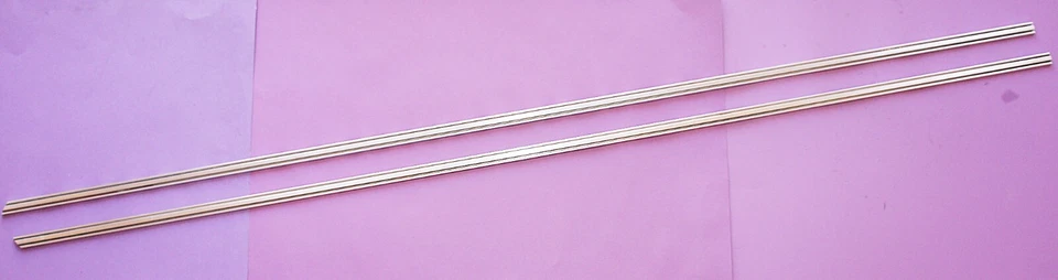 Eldorado Biarritz 1977 1978 OEM capó moldura - par Foto 2 de 4