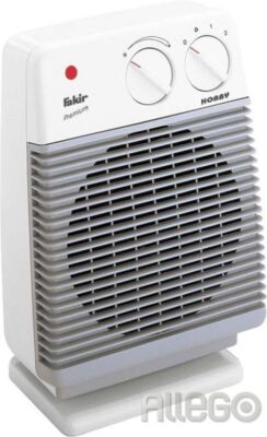 Fakir HL600 Heizlüfter Hobby hellgrau/perlweiß