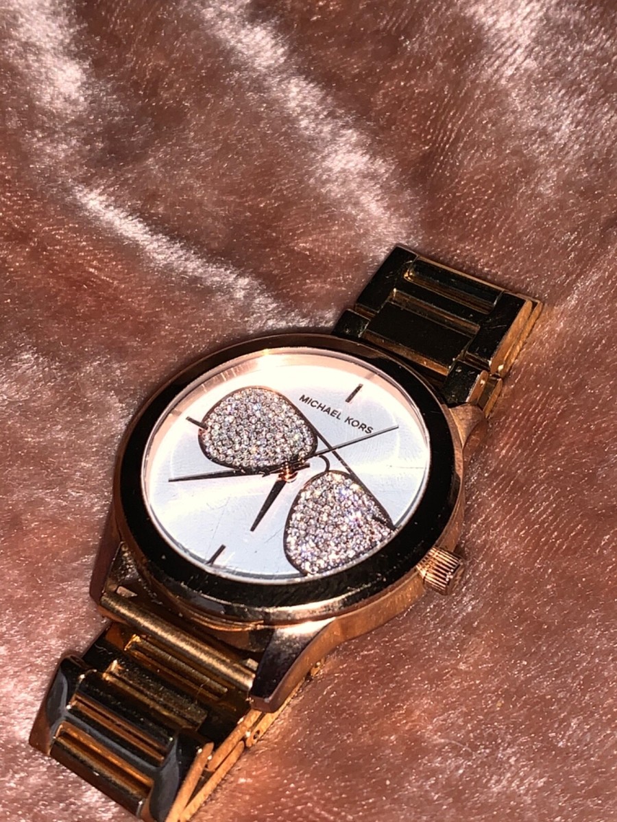 MICHAEL KORS ローズゴールド 時計 マイケルコース 時計 ミニスリムランウェイ MK3513 ローズゴールド