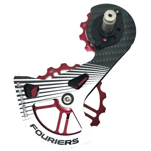 FOURIERS Ceramic Derailleur Carbon Cage For SHIMANO R8000/8050 RD-9100/9150-SS - Picture 2 of 10