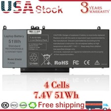 G5M10 Laptop Battery for Dell Latitude E5450 E5550 WYJC2 8V5GX GMT4T R9XM9 51Wh