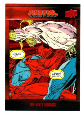 2019 DEADPOOL BASE CARD 89 WE AIN'T EQUALS | eBay