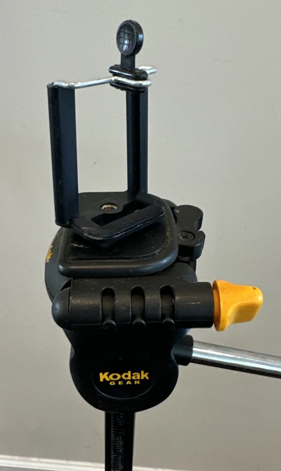 Tripod Kodak Black Yellow Gear Tension With Control Bubble Level Geared Column - Image 2 of 4