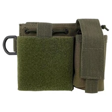 MIL-TEC ADMIN Pouch molle attachment flashlight pen notebook pocket olive