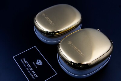VIP TOUCH APPLE AIRPODS MAX 24KT GOLD LIMITED EDITION, TYPE C | eBay
