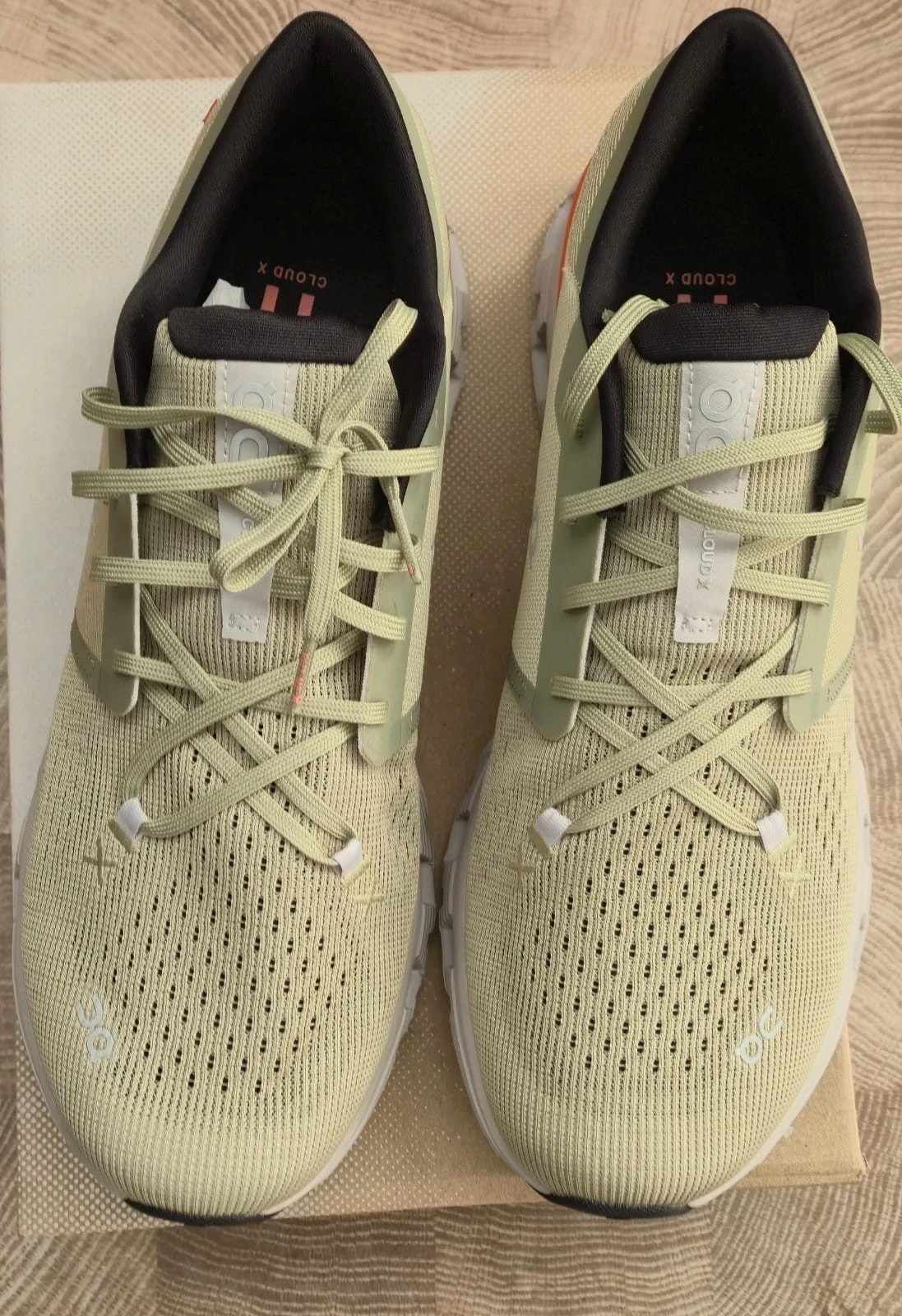 Scarpe ON Running Cloud X 4 da uomo verdi foto 5