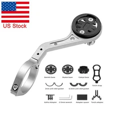 Bike Computer Front Holder Extension Mount for Garmin Bryton Cateye edge US Ship