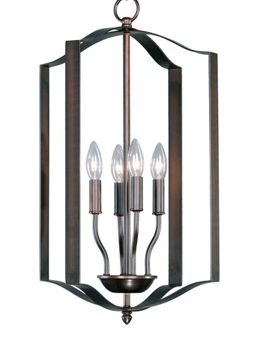 Maxim 10036 Provident 4 Light 15"W Taper Candle Pendant - Picture 1 of 5