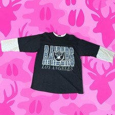 Vintage 1993 La raiders T shirt Long sleeve s...