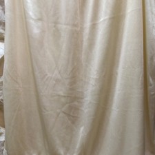 Underscore Half Slip 1X Ivory 100 Nylon Lace Trim Women's Solid Plus Size