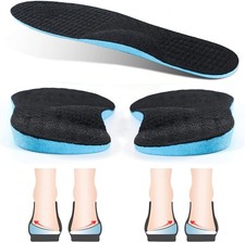 Supination Correction Insoles for Men & Women, Plantar Fasciitis Orthotic Ins
