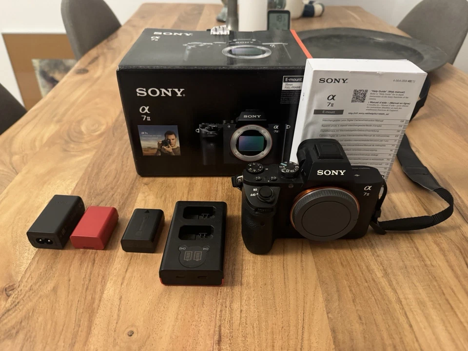 Sony A7 II Vollformatkamera Body E-Mount – Top Zustand