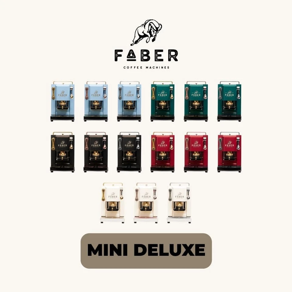 FABER COFFEE MACHINES | Modello Pro Mini Deluxe | Macchina caffe a cialde ese 44 - Immagine 2 di 4