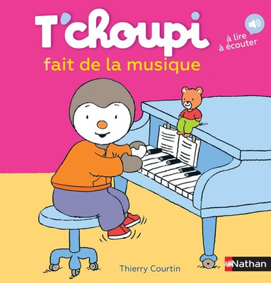 #ad T#x27;choupi joue de la musique French Edition hardcover Thierry Courtin Nat... $19.71