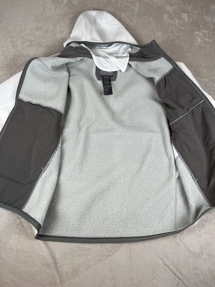 Sitka Traverse Hoody Jacket Mens 3XL White Fleece Lined Softshell Hooded New - Image 3 of 4