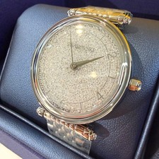 Orologio SWAROVSKI Cristallino Meraviglia Cristallo Tono Argento Bracciale Metallo 5656929