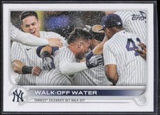 Walk-Off Water 2022 Topps #119 New York Yankees