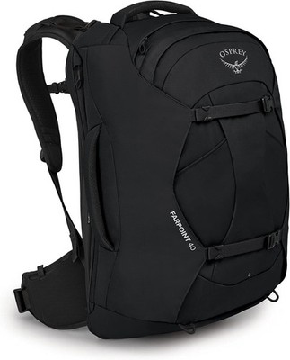 Osprey Farpoint 40L Men's Travel Backpack - Black