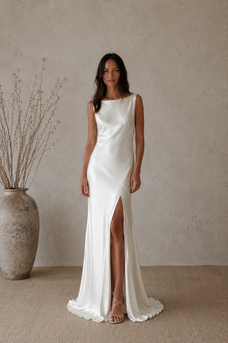ebay long white dress off shoulder white dress maxi Vctor White Off-Shoulder Lace Panel Maxi  Dress, S / White