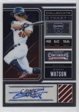 2018 Panini Elite Extra Edition 30/99 Zach Watson #USA-ZW Auto s3g