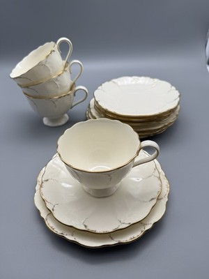 12-tlg. Kaffee-Set Mikasa Afternoon Tea ''Simply Gold''