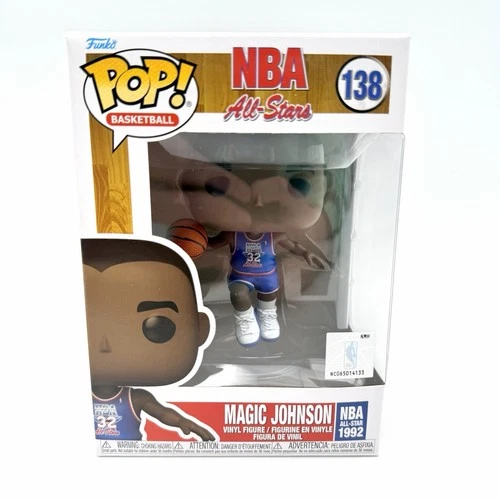 Funko Pop! NBA All-Stars 1992 Magic Johnson #138 Vinyl Figure