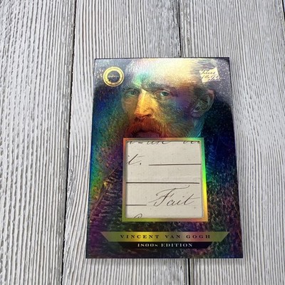 Pieces Of The Past 2024 Vincent Van Gogh Hand Written Relic