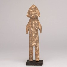 1670 EWE ADAN STATUETTA AKLAMA VUDÙ TOGO GHANA AFRICA ARTE TRIBALE AFRICANA