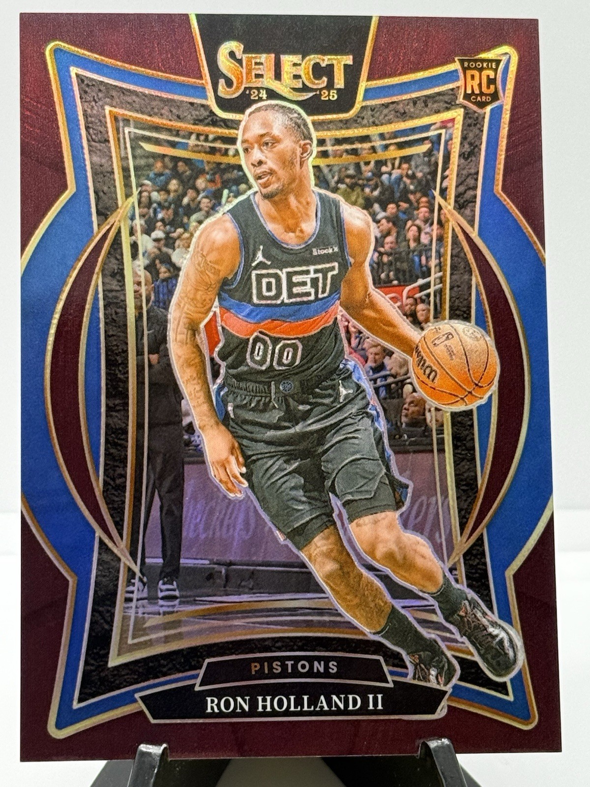 2024-25 Panini Select Concourse Maroon Prizm /175 Ron Holland II #74 Rookie RC